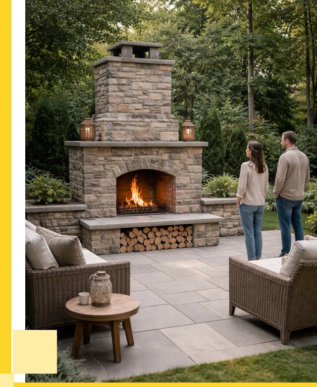 Уличные камины из кирпича в Ярославле от 154020 р. | ЭриданРсл