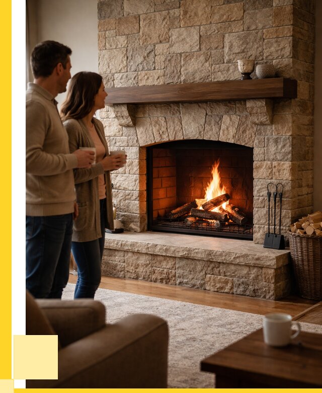 Каменные камины на заказ в Ярославле от 184824 р. | ЭриданРсл