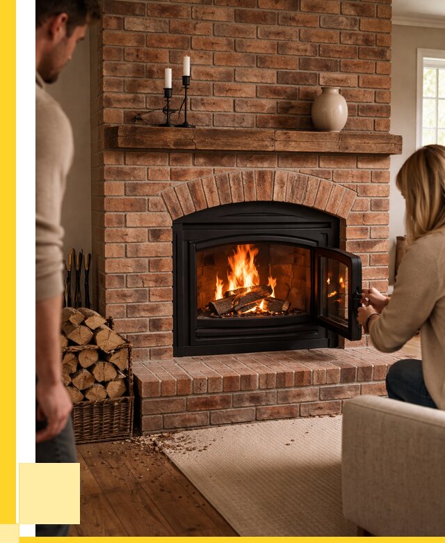 Кирпичные камины под ключ в Ярославле от 154020 р. | ЭриданРсл