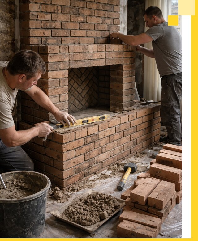 Изготовление и установка кирпичных каминов в Ярославле