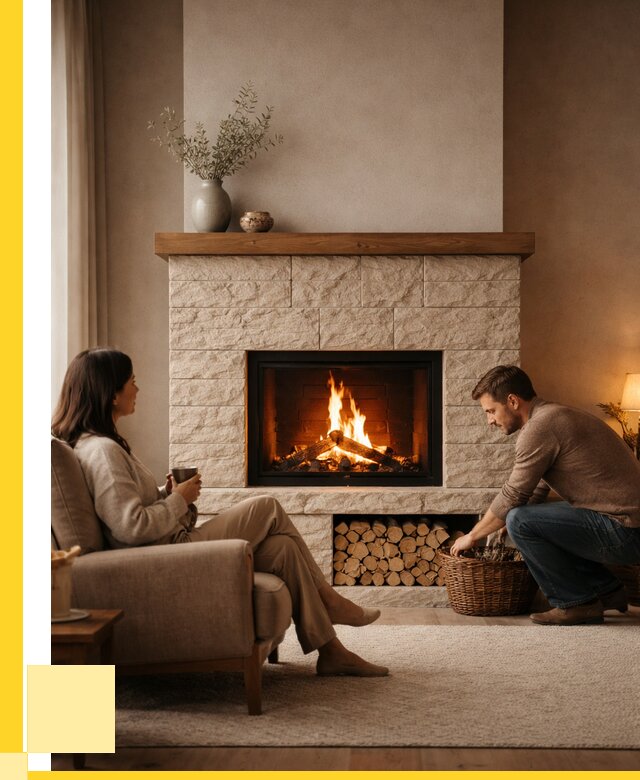 Камины для дома в Ярославле под ключ от 154020 р. | ЭриданРсл