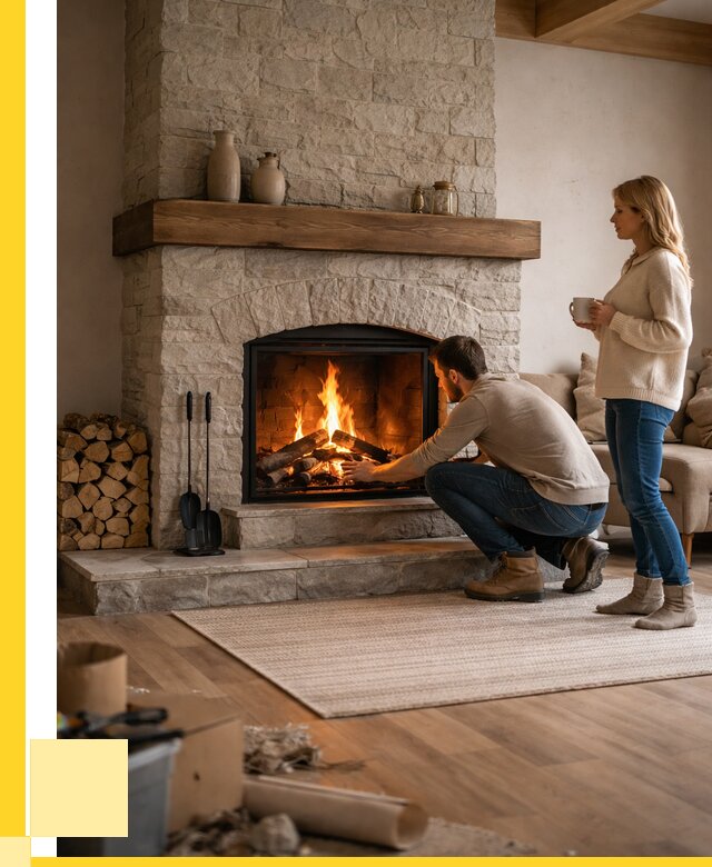 Камины для загородного дома в Ярославле от 359380 р., ЭриданРсл