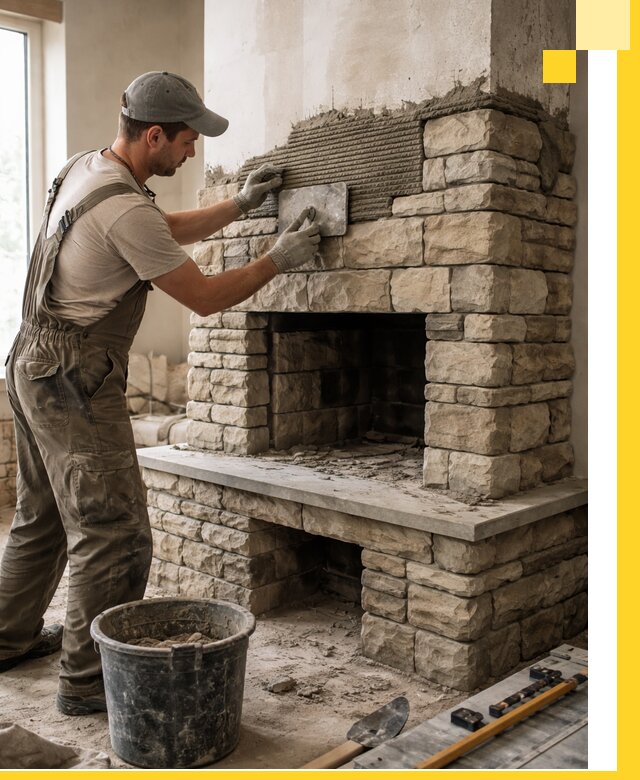 Строительство каминов под ключ в Ярославле от проектирования до монтажа