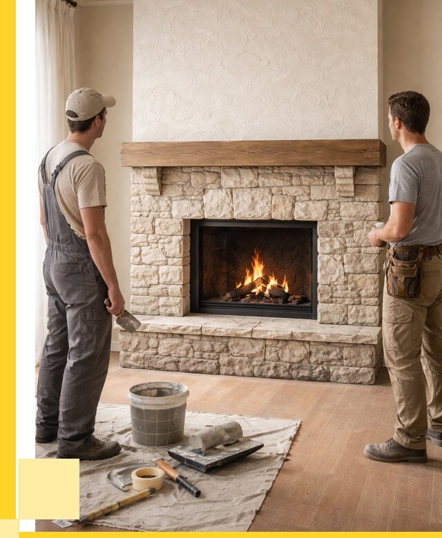 Отделка каминов в Ярославле от 6674 р. под ключ | ЭриданРсл