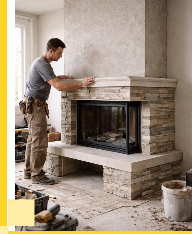 Изготовление каминов под ключ в Ярославле от 154020 р. | ЭриданРсл