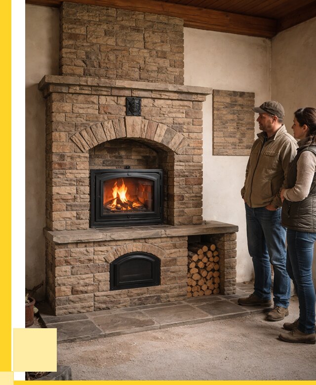 Кирпичная печь под ключ в Ярославле от 154020 р. | ЭриданРсл