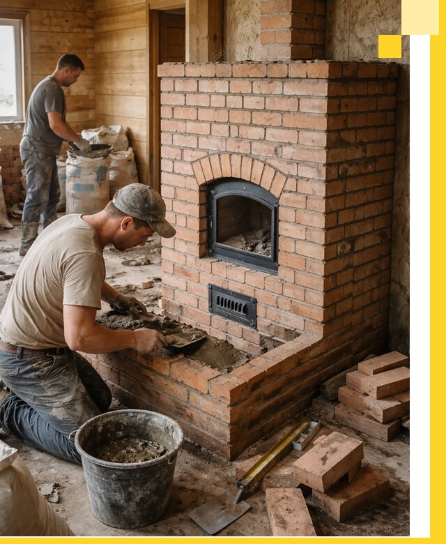 Профессиональное строительство печей в Ярославле под ключ