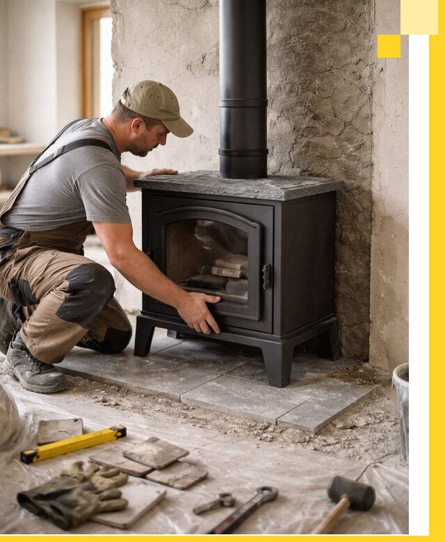 Профессиональный монтаж печей и каминов в Ярославле под ключ