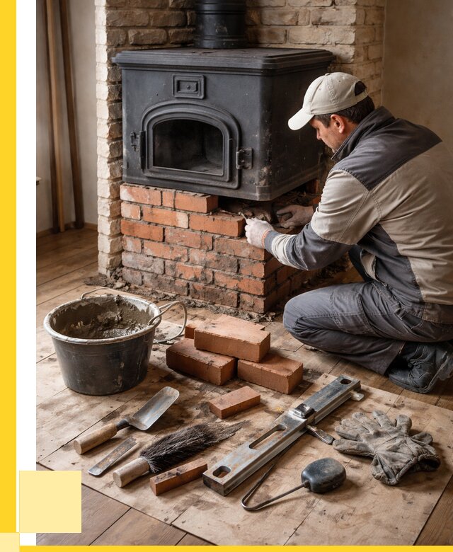 Ремонт печей в Ярославле от 12322 р., услуги печника ЭриданРсл