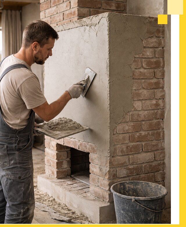 Отделка печей и облицовка каминов в Ярославле под ключ