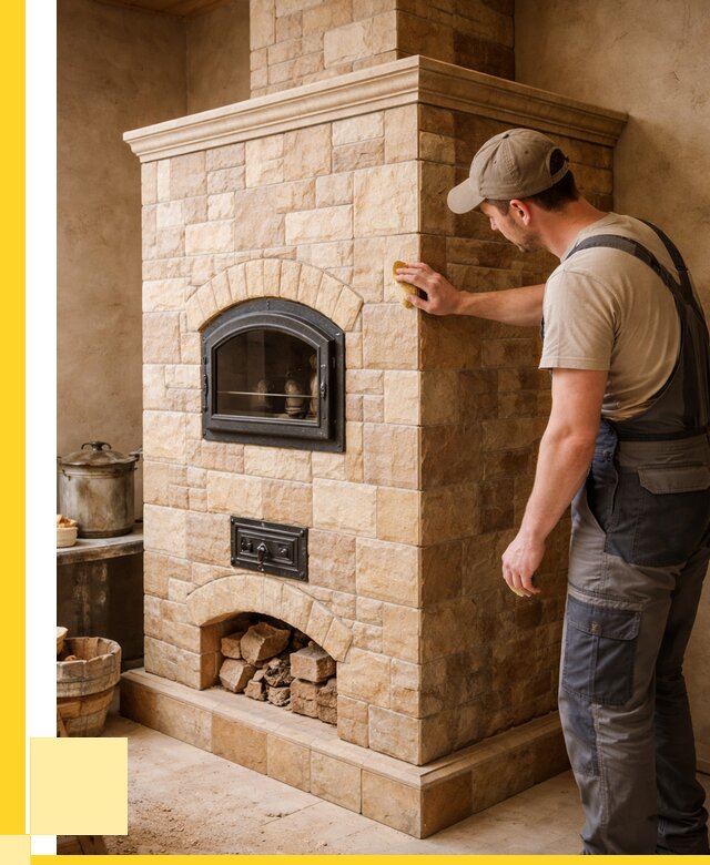 Облицовка печей в Ярославле от 4621 р. под ключ | ЭриданРсл