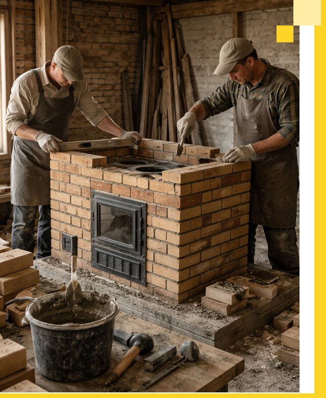 Изготовление и установка варочных печей под ключ в Ярославле