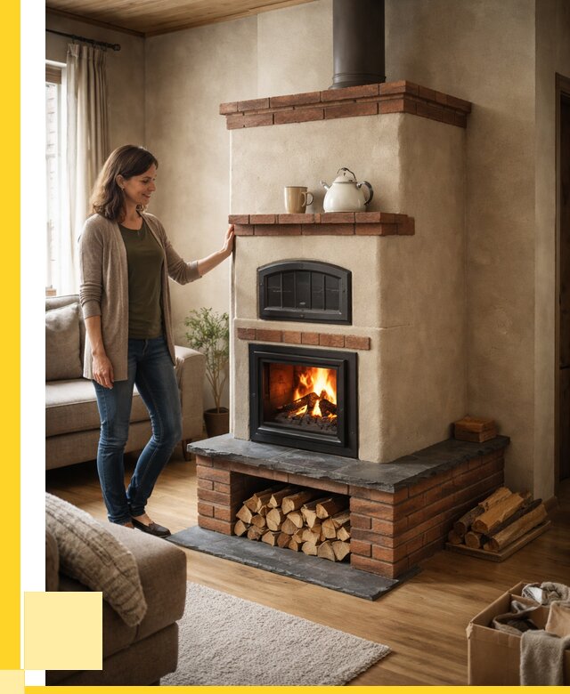 Печи шведки в Ярославле от 87278 р. | ЭриданРсл — печь шведка