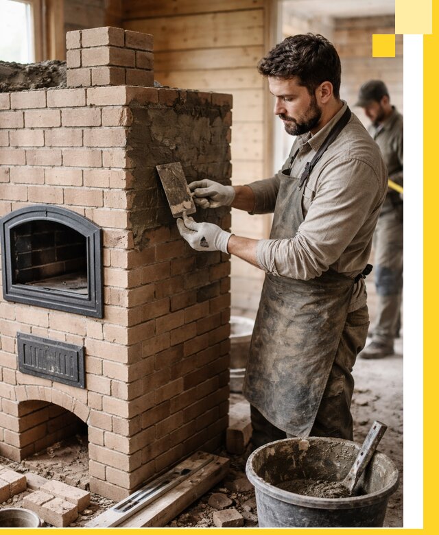 Изготовление и установка печей-шведок под ключ в Ярославле