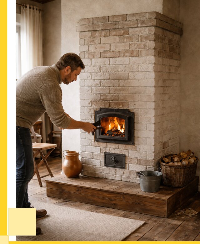 Печь голландка из кирпича в Ярославле от 87278 р. | ЭриданРсл