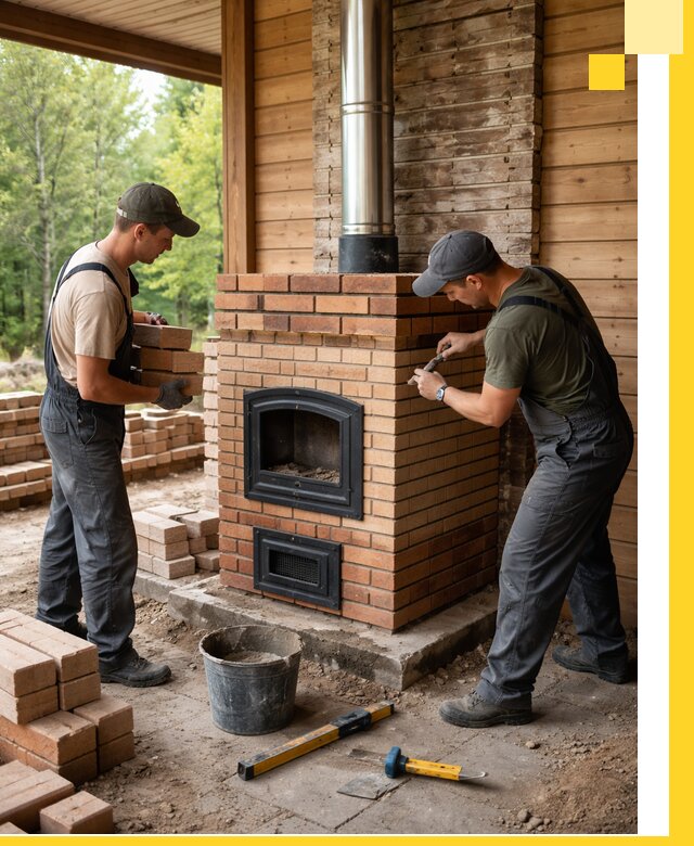 Производство и установка дачных печей под ключ в Ярославле