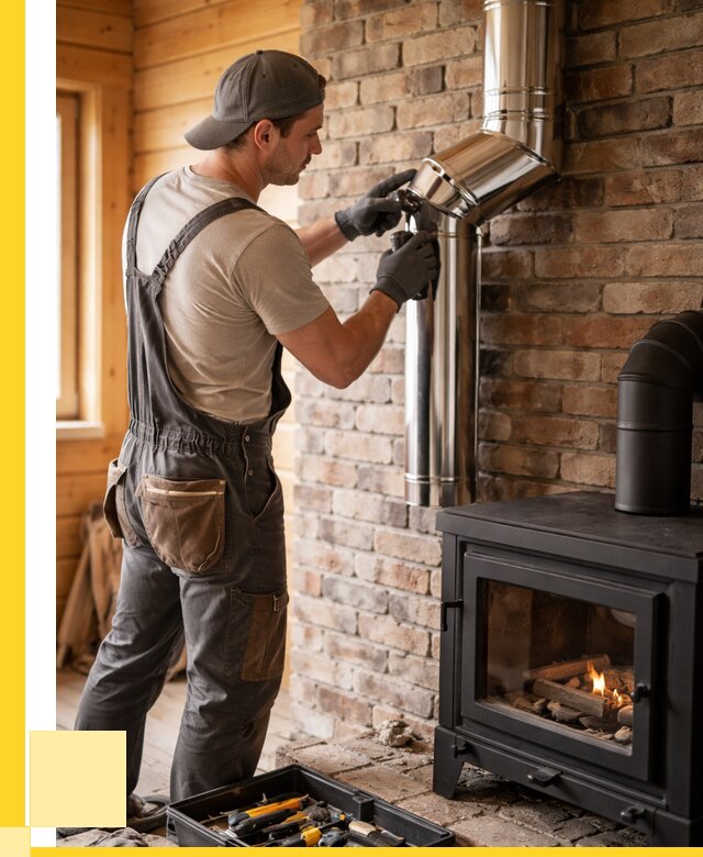 Монтаж дымоходов для печей в Ярославле от 7701 р. | ЭриданРсл