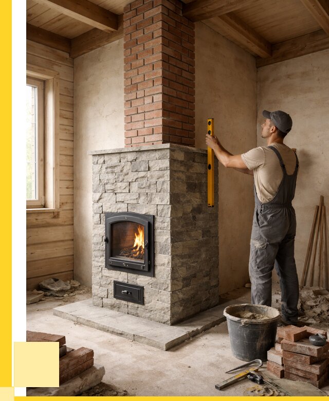 Печи и дымоходы под ключ в Ярославле от 46206 р., ЭриданРсл