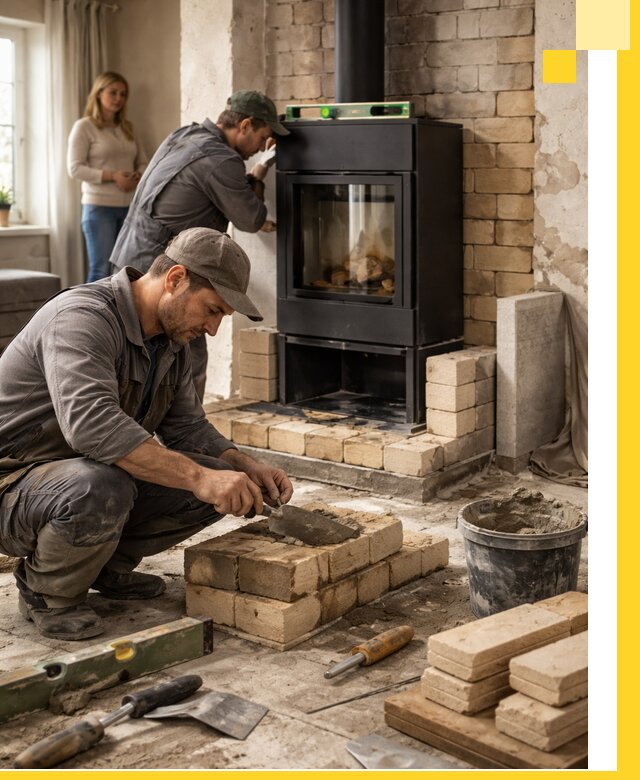 Печи и камины под ключ: проект, установка в Ярославле