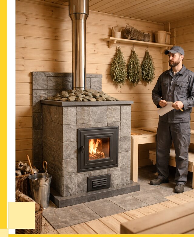 Печи для бани под ключ в Ярославле от 123216 р. | ЭриданРсл