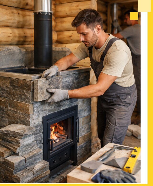 Печи для бани под ключ в Ярославле: изготовление и монтаж