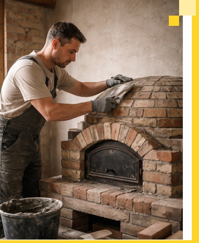 Изготовление и монтаж помпейских печей на заказ в Ярославле