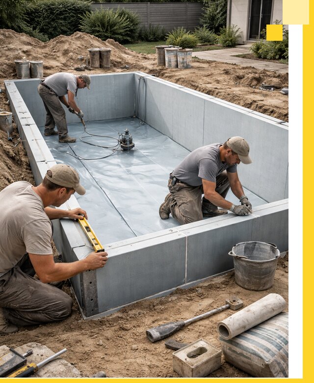 Профессиональный монтаж бассейнов под ключ в Ярославле с гарантией