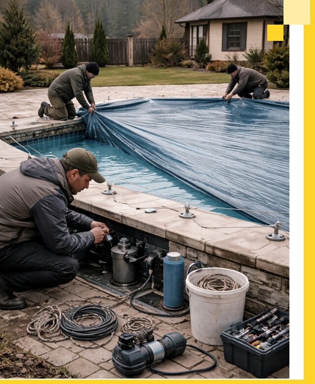 Консервация бассейнов в Ярославле: подготовка к длительному хранению