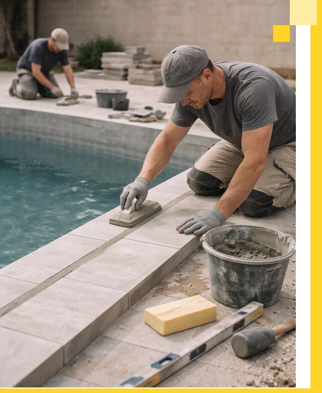 Отделка бассейнов в Ярославле: декоративная отделка и гидроизоляция