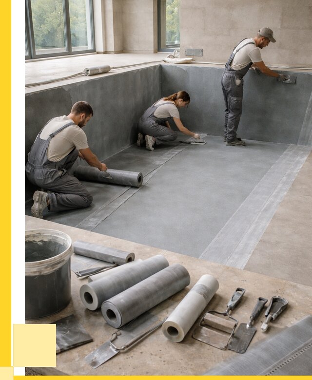 Гидроизоляция бассейнов в Ярославле от 2054 р., ЭриданРсл