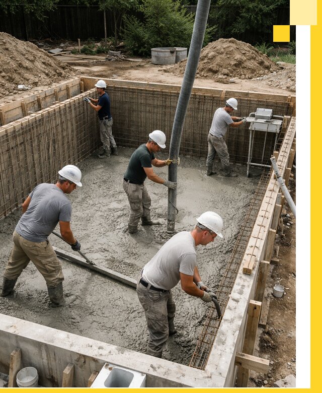 Строительство бетонных бассейнов под ключ в Ярославле