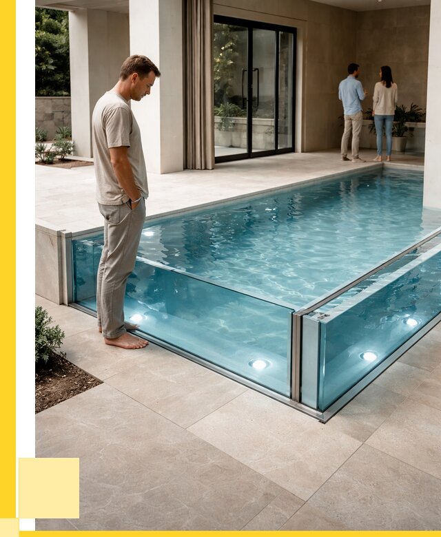 Стеклянные бассейны в Ярославле от 1232160 р. | ЭриданРсл — мозаика