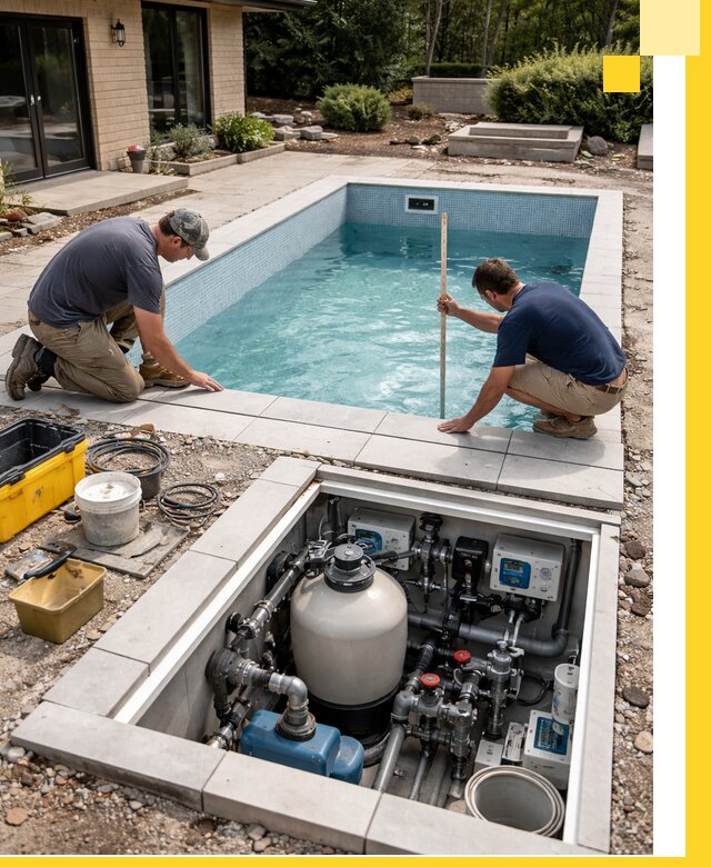 Строительство качественных домашних бассейнов под ключ в Ярославле