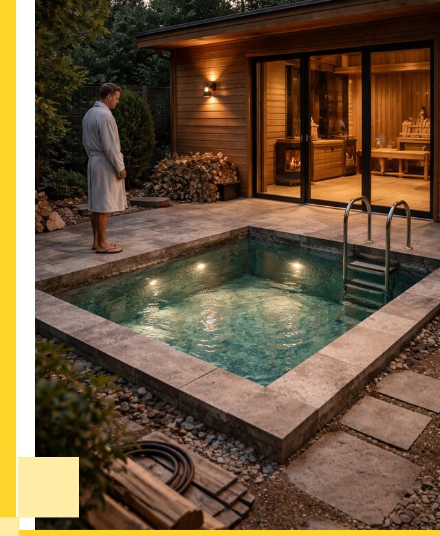 Бани с бассейном под ключ в Ярославле от 97546 р. | ЭриданРсл