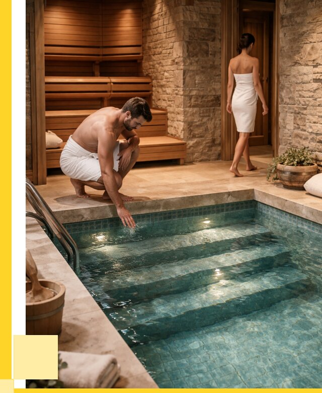 Сауна с бассейном под ключ в Ярославле от 123216 р., ЭриданРсл