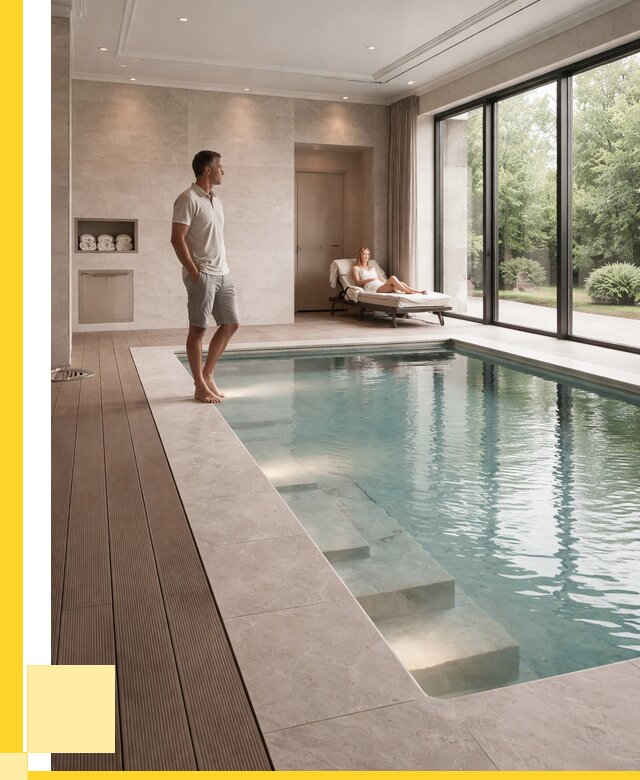 Бассейны в коттедже под ключ в Ярославле от 1232160 р. | ЭриданРсл