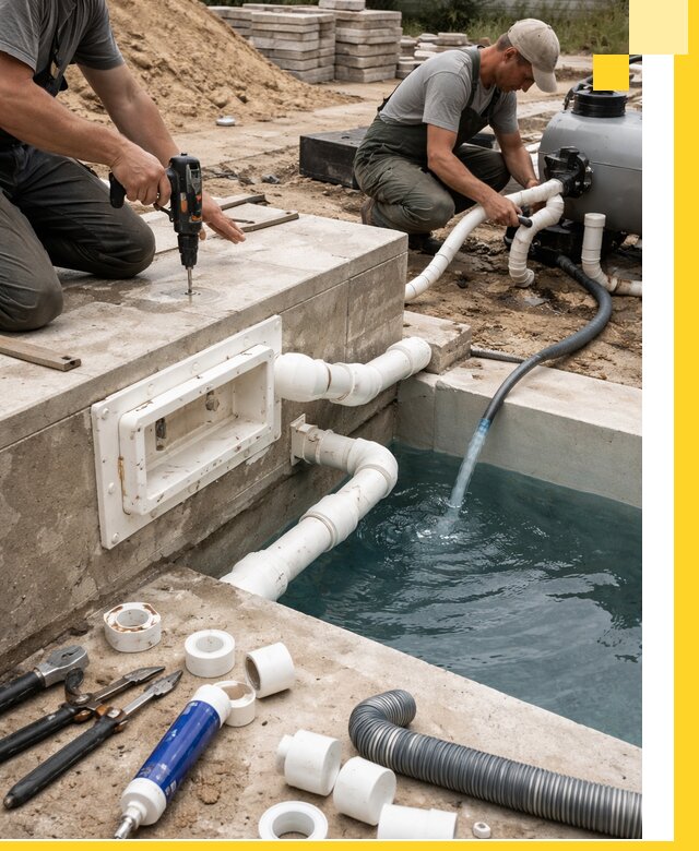 Строительство скиммерных бассейнов под ключ в Ярославле