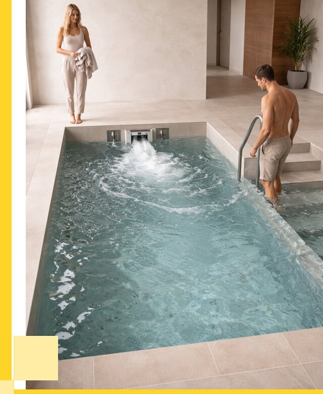 Бассейн с противотоком в Ярославле от 256700 р. | ЭриданРсл