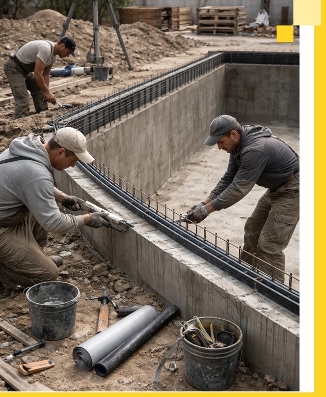 Качественный монтаж чаши бассейна в Ярославле под ключ с гарантией