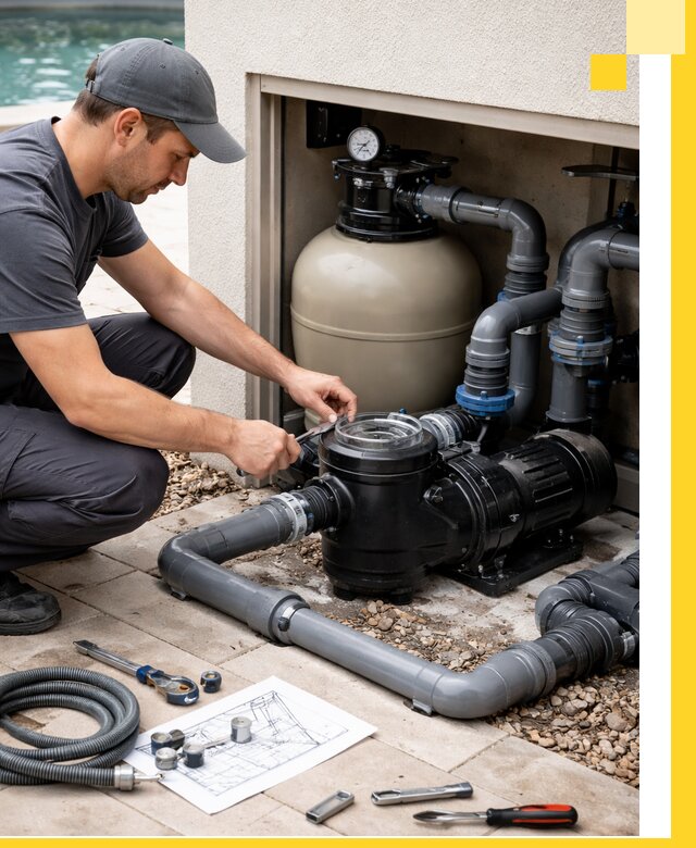 Поставка, монтаж и сервис насосов для бассейнов в Ярославле