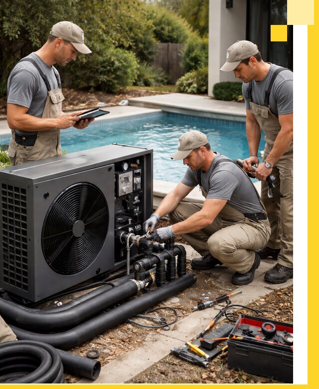 Проектирование и установка тепловых насосов для бассейнов в Ярославле