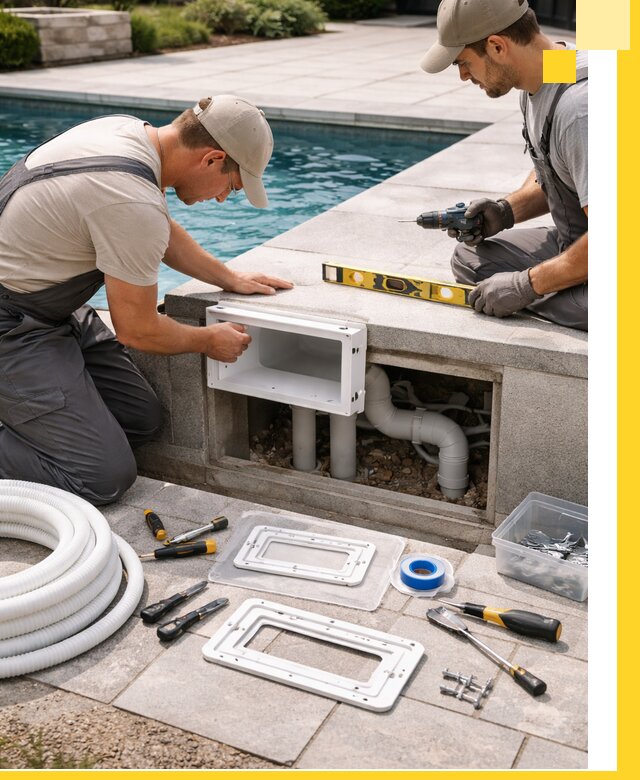 Поставка и установка скиммеров для бассейнов в Ярославле