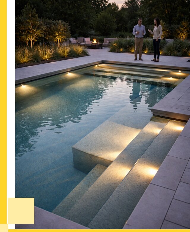 Освещение бассейнов в Ярославле под ключ от 25670 р. | ЭриданРсл