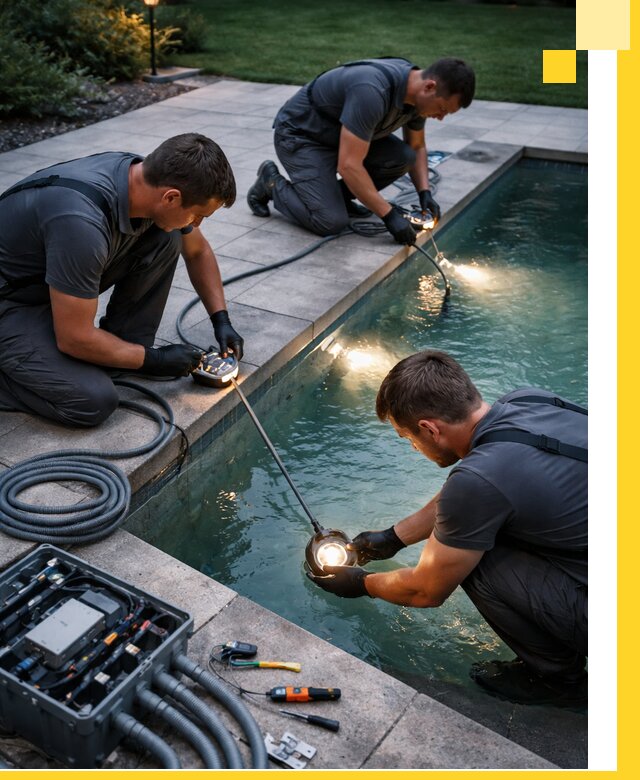 Профессиональное освещение бассейнов в Ярославле: дизайн и монтаж