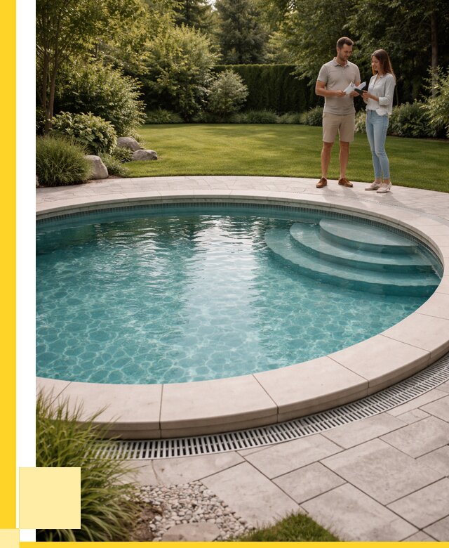 Круглые каркасные бассейны купить в Ярославле от 256700 р. | ЭриданРсл