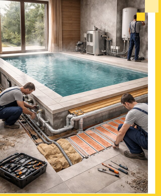 Проектирование и строительство тёплых бассейнов в Ярославле