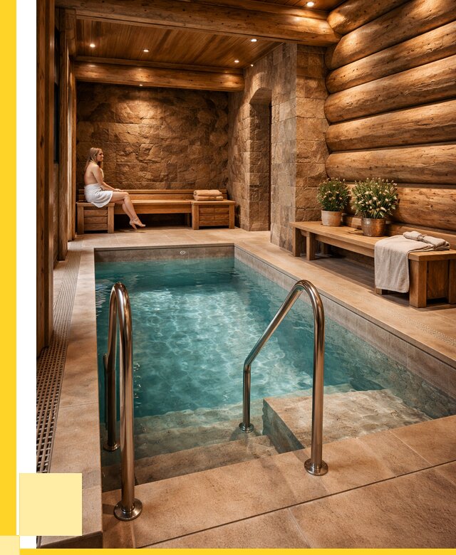 Аренда бани с бассейном в Ярославле от 1540200 р. | ЭриданРсл