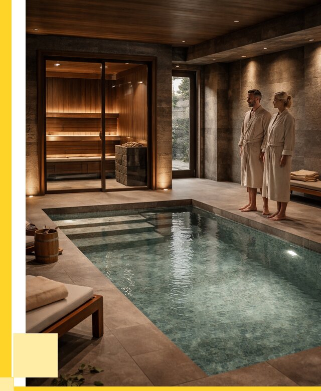 Сауна с большим бассейном в Ярославле от 1232160 р. ЭриданРсл