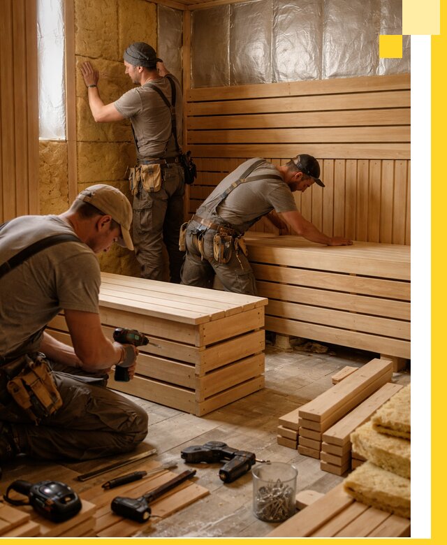 Профессиональное строительство саун под ключ в Ярославле