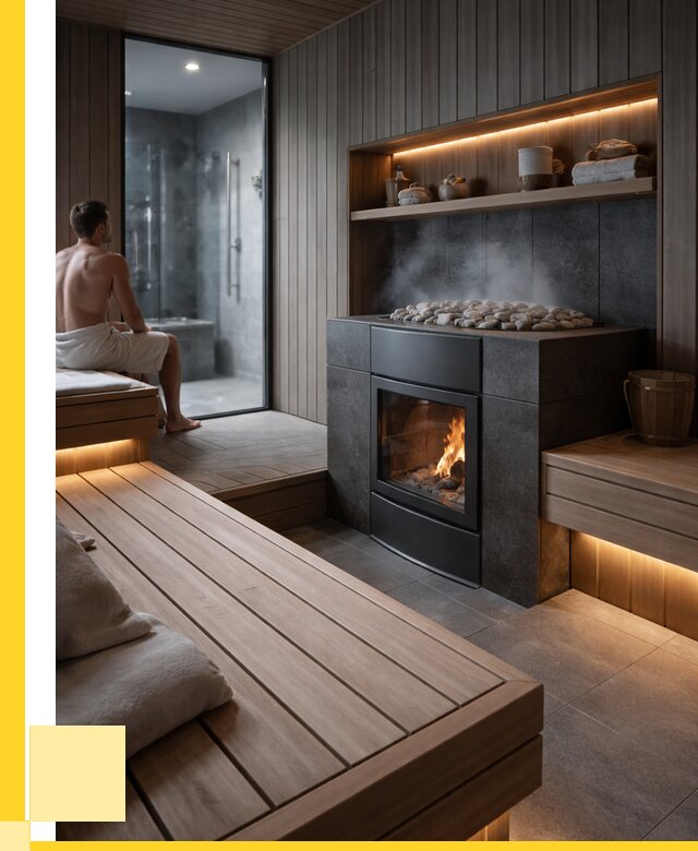 Проект сауны в частном доме в Ярославле от 35938 р. | ЭриданРсл